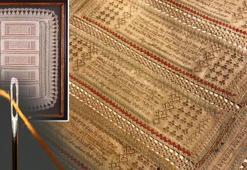 Saçlarını yoldu, tek tek iğneden geçirip öyle işledi! İç acıtan mesaj: 'Evin cennete'