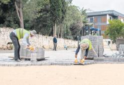 Kesintisiz yol çalışmaları