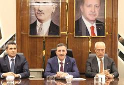 Cumhurbaşkanı Yardımcısı Cevdet Yılmaz Bingöl’de temaslarda bulundu