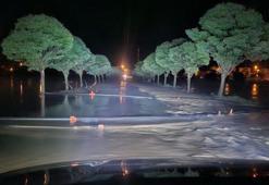 Çorum'da sağanak yağış etkili oldu