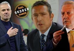 Fenerbahçe'de başkan adayları Ali Koç ve Aziz Yıldırım'dan İsmail Kartal kararı! Senad Ok açıkladı