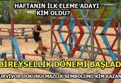 BİREYSEL DÖNEM BAŞLADI! SURVİVOR İLK ELEME ADAYI KİM OLDU? Survivor dokunulmazlık oyununu kim kazandı? Survivor dokunulmazlık sembolünü kim kazandı?