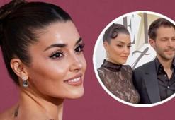 Hande Erçel ve Hakan Sabancı el ele! Ünlü oyuncu dantel elbisesiyle zor anlar yaşadı