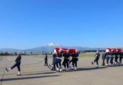 Kayseri'de eğitim uçağı kazasında şehit olan 2 pilota veda