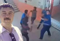 Okulda şiddet! Öğrencinin yakınları okul müdürü ve hizmetliyi zincirle darbetti