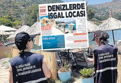 Denizi işgal eden localar kaldırıldı