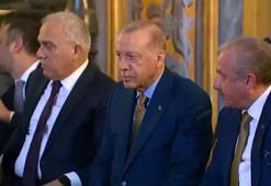 Cumhurbaşkanı Erdoğan, Ayasofya Camii'nde hafızlık öğrencilerinin törenine katıldı