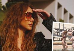 Burçin Terzioğlu Bodrum'da sezonu açtı! Bikinili halleri nefes kesti