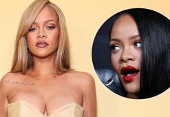Rihanna doğal saçlarıyla görüntülendi! Hayranının ayakkabısını imzaladı