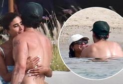 Ayrılığın üzerinden bir yıl geçmeden ikinci sevgilisini buldu! Yunanistan'da romantik anlar