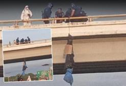 Öldürüp baş aşağı köprüye astılar! Tüyler ürperten not: Zamanları tükeniyor, imza: CCyG