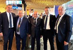 TFF Başkanı Mehmet Büyükekşi, Infantino ve Ceferin ile bir araya geldi!