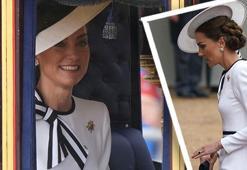 Kanserle mücadele eden Galler Prensesi Kate Middleton sonunda ortaya çıktı!