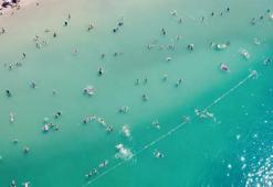 Kurban Bayramı'nda halk plajları doldu taştı