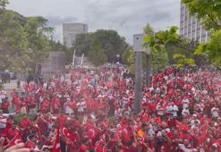 EURO 2024 coşkusu! Türk taraftarlar, Dortmund'u inletti