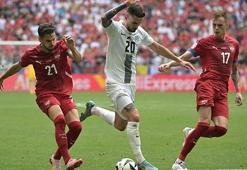 Sırbistan'dan son dakika golü! Slovenya ile 1-1 berabere kaldı