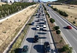 43 ilin geçiş güzergahı! Zaman zaman trafik yoğunluğu arttı