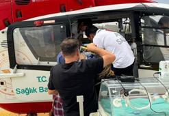 Siirt'te solunum sorunu yaşayan ikiz bebekler Van'a sevk edildi