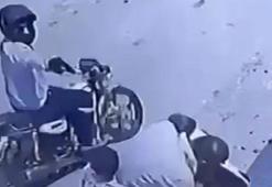 Dehşet anları! Dede torunlarının gözü önünde vuruldu