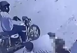 Dede torunlarının gözü önünde vuruldu: O anlar kamerada