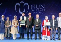 Erdoğan torununun mezuniyetine katıldı! Öğrencilere mesaj: Hayalleriniz olsun