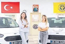 Kadın şoförler görev başında