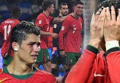 EURO 2024'te Cristiano Ronaldo yıkıldı, hüngür hüngür ağladı! Güçlükle sakinleştirildi