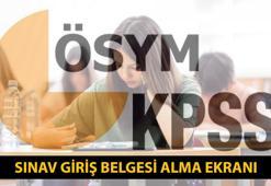 KPSS LİSANS SINAV GİRİŞ BELGESİ SORGULAMA ADRESİ | KPSS Lisans sınav yerleri bugün duyuruldu