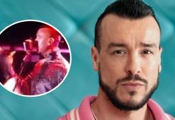 Cem Adrian'a çirkin saldırı! Konserde kafasına şişe fırlattılar