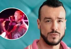Cem Adrian'a çirkin saldırı! Konserde kafasına şişe fırlattılar
