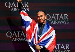 Büyük Britanya Grand Prix'sinde kazanan Lewis Hamilton!