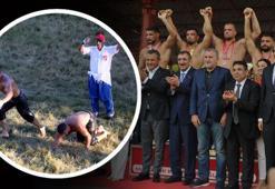 Altın kemer sahibini buldu! 663. Tarihi Kırkpınar Yağlı Güreşleri'nde başpehlivan Yusuf Can Zeybek