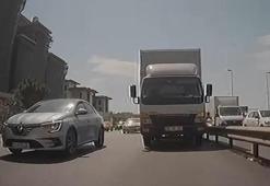 Beylikdüzü'nde makas atma kazası