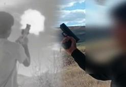 Havaya ateş açıp videoları sosyal medyada paylaşan magandalara büyük şok