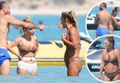 10 kilo vermişti ! Fit Demet Akalın, Çeşme tatilinde