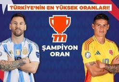 Arjantin-Kolombiya maçı canlı bahis seçeneğiyle Misli'de