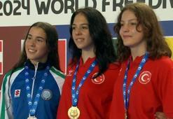 Paletli Yüzme Gençler Avrupa Şampiyonası'nda Türk yüzücülerden rekorlarla gelen şampiyonluklar