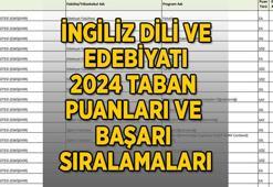 ÜNİVERSİTE İNGİLİZ DİLİ VE EDEBİYATI TABAN PUANLARI 2024 🎈 YKS Üniversite İngiliz Dili ve Edebiyatı taban puanları ve kontenjanlar...