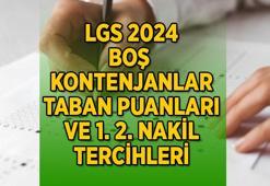 LGS (LİSE) BOŞ KONTENJANLAR VE TABAN PUANLARI 💥 Lise taban puanları ve boş kontenjanlar; Fen Lisesi, Anadolu Lisesi, Anadolu İmam Hatip Lisesi kontenjanları...