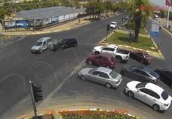 Aydın&#x27;daki feci kazanın görüntüleri ortaya çıktı! 1&#x27;i bebek 4 kişi yaralanmıştı