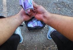 Yer: İzmir! Çantayı açtı, deste deste para buldu