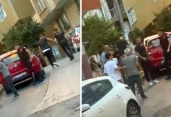 Sokak ortasında 'mini etek' kavgası! Yaşananlar kameraya böyle yansıdı