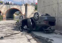 Yer: Esenyurt! Yolu karıştırdı otomobille kanala uçtu