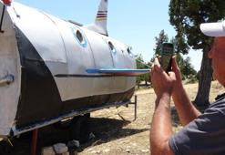 F-16'dan esinlendi, kokpitli uçan ev yaptı! '500 bin TL teklif ettiler ama satmadım'