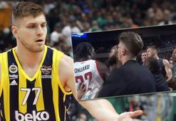 Fenerbahçe'nin eski yıldızı Nate Sestina kavgaya karıştı! 'Bana tükürdü'