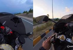 Hem tek teker üzerinde yolculuk yapıp hem de 286 km hız yaptı