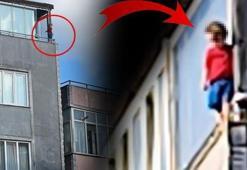 5. kattaki evin pencerisinde kaydedildi: Herkes korkudan titredi
