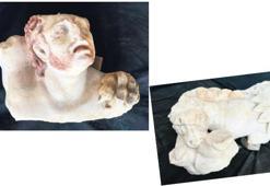 Orijinal boyalı, eşsiz heykeller!