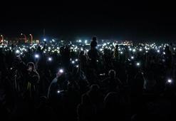 Karacabey sahilinde 'Perseid meteor yağmuru' izlendi! Büyüleyici görüntüler