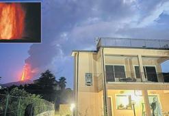 Etna lavları uçuşları etkiledi